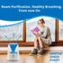 HEPA Air Purifier with Bluetooth Speaker - White | WBM SMART